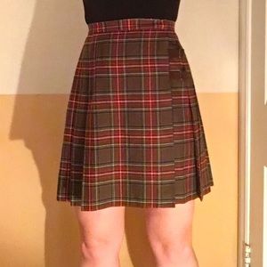 NWT Vintage Ralph Lauren Wool Schoolgirl Skirt